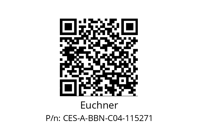   Euchner CES-A-BBN-C04-115271