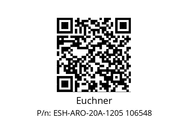   Euchner ESH-ARO-20A-1205 106548