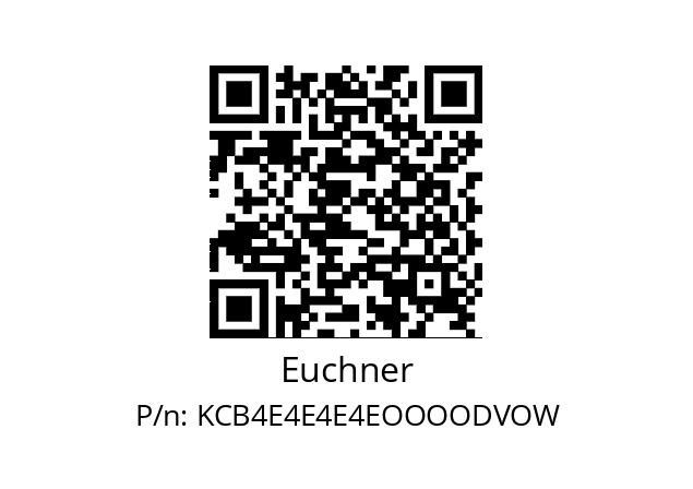   Euchner KCB4E4E4E4EOOOODVOW