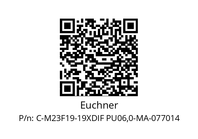   Euchner C-M23F19-19XDIF PU06,0-MA-077014