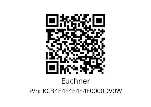   Euchner KCB4E4E4E4E4E0000DV0W