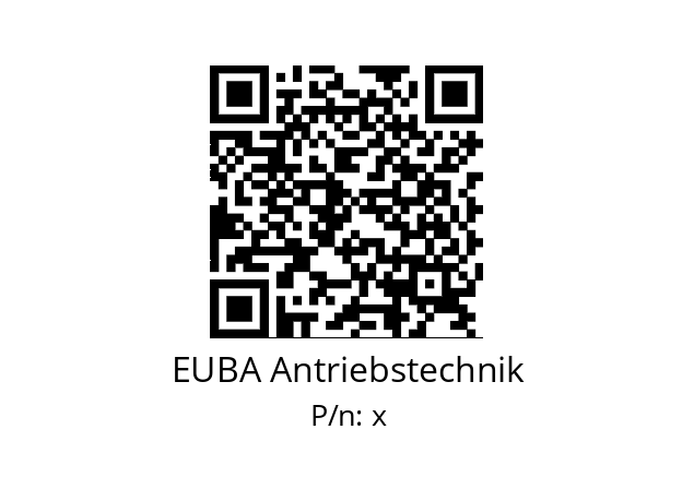   EUBA Antriebstechnik x