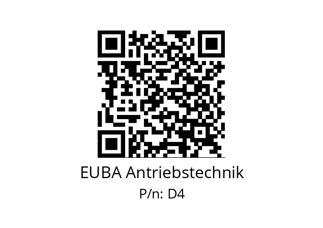   EUBA Antriebstechnik D4