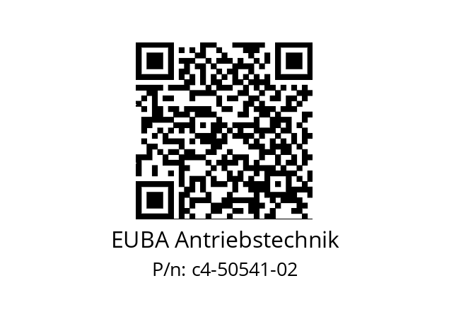   EUBA Antriebstechnik c4-50541-02