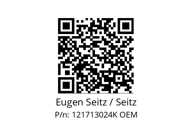   Eugen Seitz / Seitz 121713024K OEM