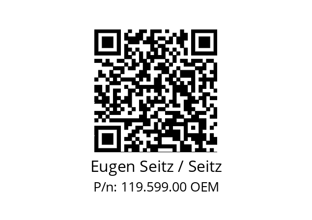   Eugen Seitz / Seitz 119.599.00 OEM