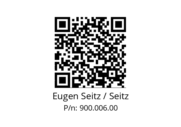   Eugen Seitz / Seitz 900.006.00