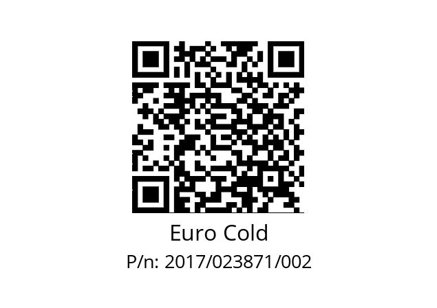   Euro Cold 2017/023871/002