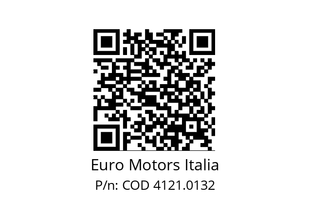   Euro Motors Italia COD 4121.0132