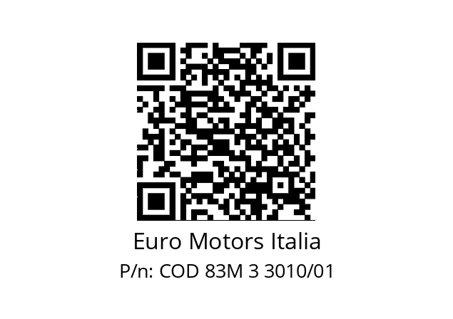   Euro Motors Italia COD 83M 3 3010/01