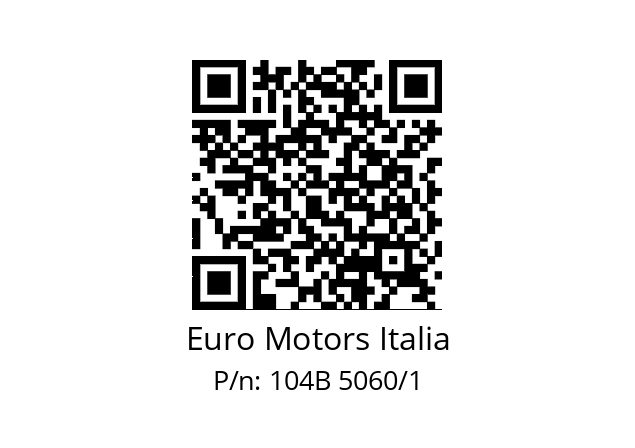   Euro Motors Italia 104B 5060/1