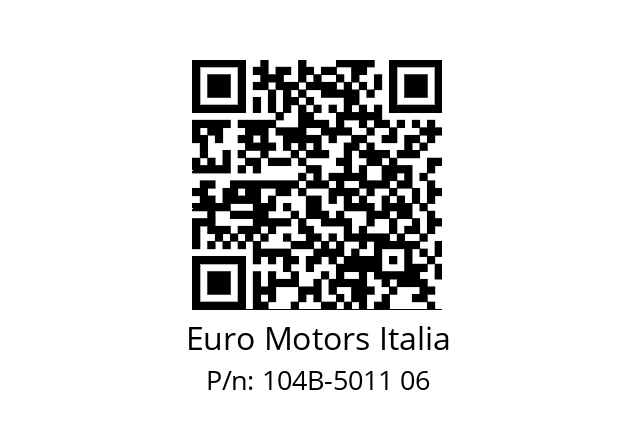   Euro Motors Italia 104B-5011 06