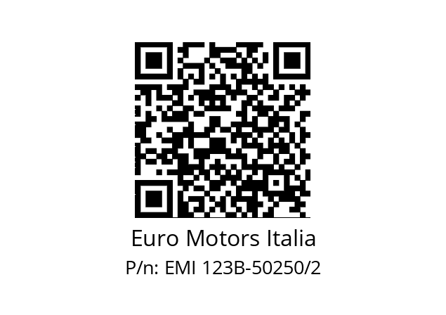   Euro Motors Italia EMI 123B-50250/2