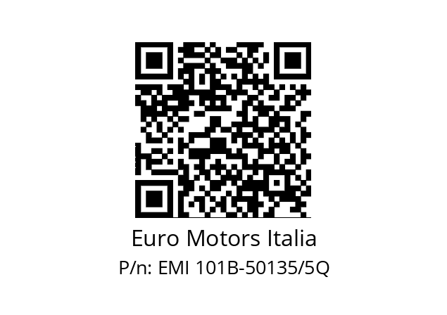   Euro Motors Italia EMI 101B-50135/5Q