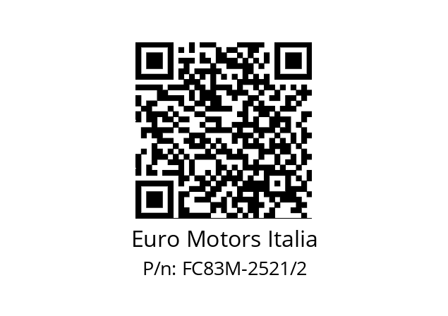   Euro Motors Italia FC83M-2521/2