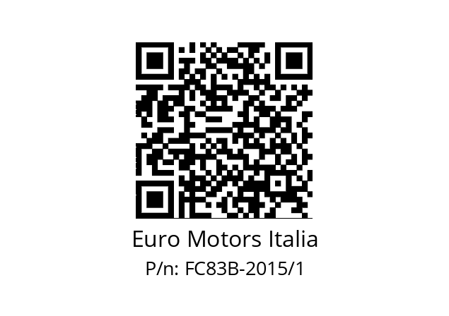   Euro Motors Italia FC83B-2015/1