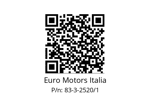   Euro Motors Italia 83-3-2520/1