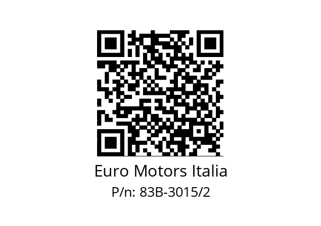   Euro Motors Italia 83B-3015/2