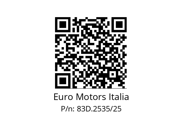   Euro Motors Italia 83D.2535/25