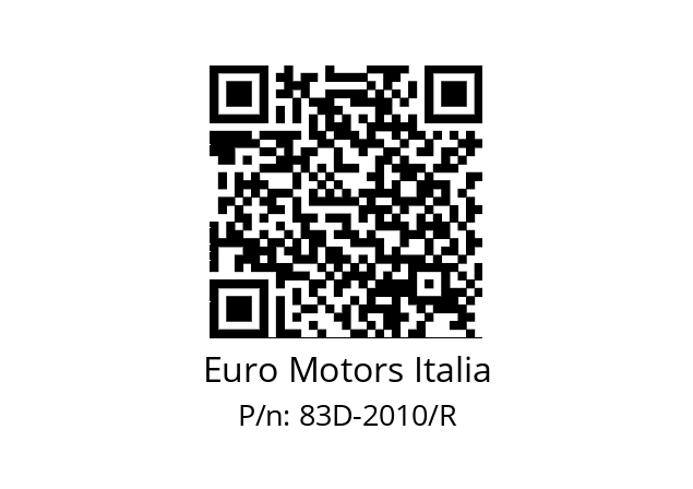   Euro Motors Italia 83D-2010/R