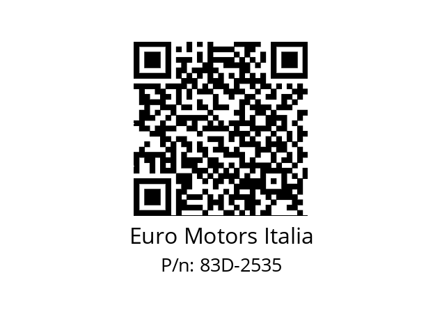   Euro Motors Italia 83D-2535