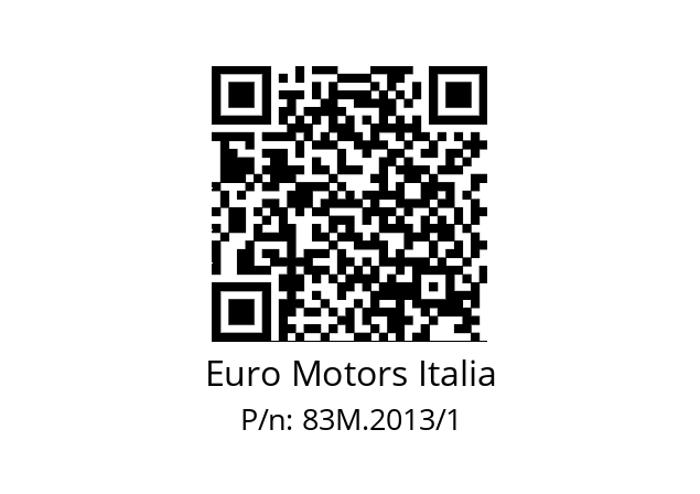   Euro Motors Italia 83M.2013/1