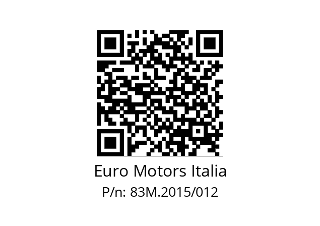   Euro Motors Italia 83M.2015/012