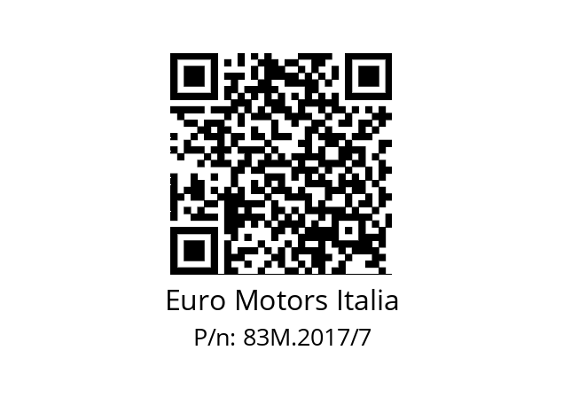   Euro Motors Italia 83M.2017/7