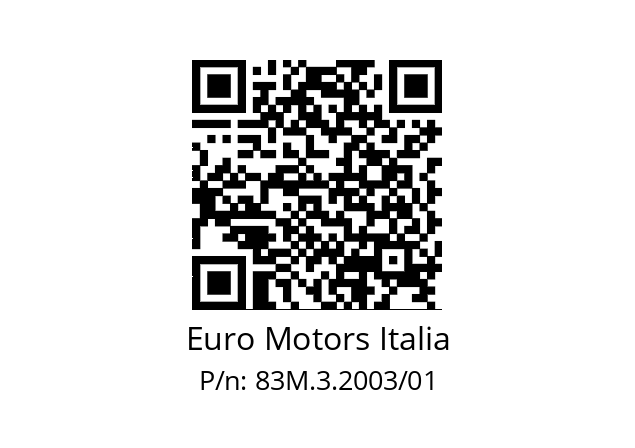   Euro Motors Italia 83M.3.2003/01