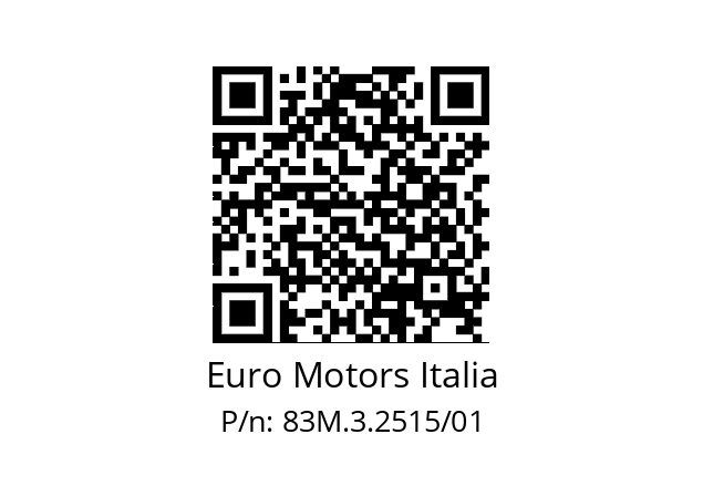   Euro Motors Italia 83M.3.2515/01