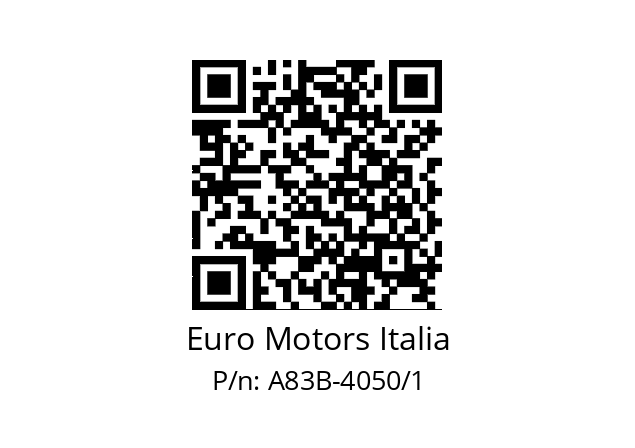   Euro Motors Italia A83B-4050/1