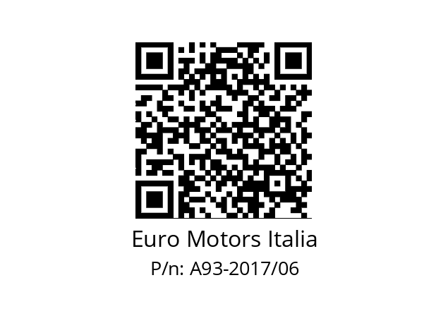   Euro Motors Italia A93-2017/06