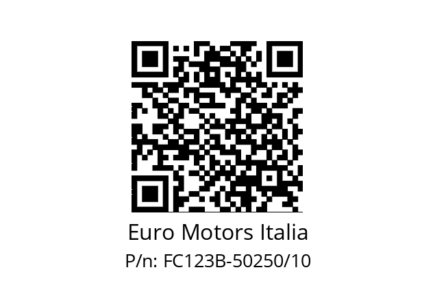   Euro Motors Italia FC123B-50250/10