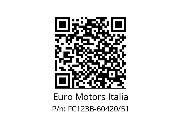   Euro Motors Italia FC123B-60420/51