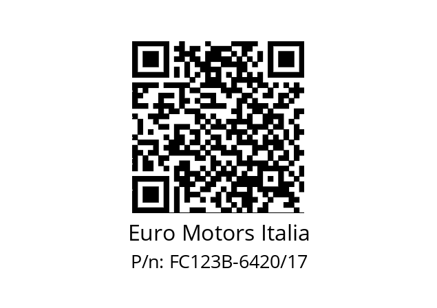   Euro Motors Italia FC123B-6420/17