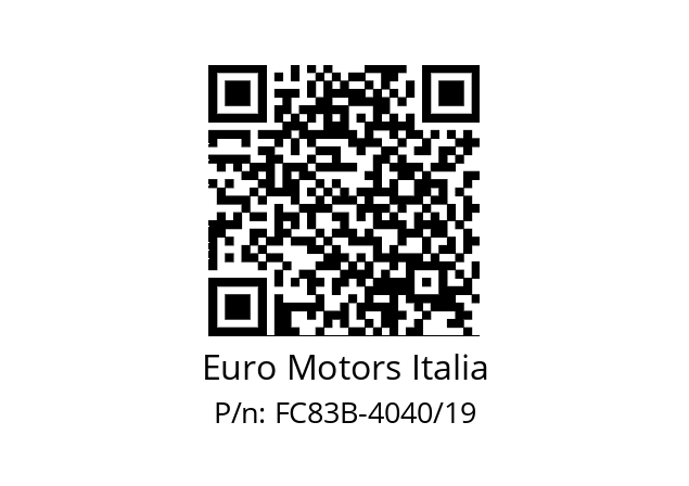   Euro Motors Italia FC83B-4040/19