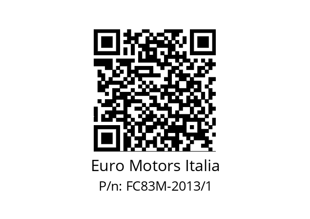   Euro Motors Italia FC83M-2013/1