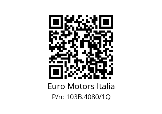   Euro Motors Italia 103B.4080/1Q