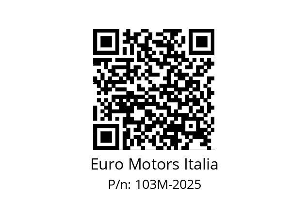   Euro Motors Italia 103M-2025