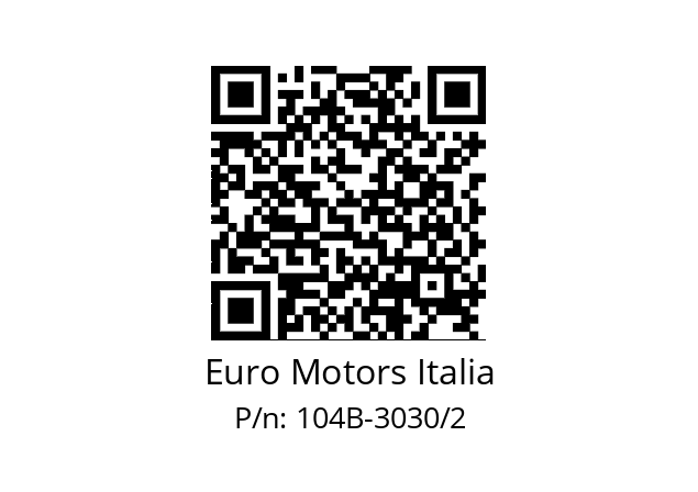   Euro Motors Italia 104B-3030/2