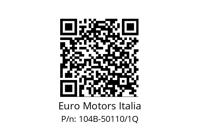   Euro Motors Italia 104B-50110/1Q