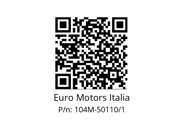   Euro Motors Italia 104M-50110/1