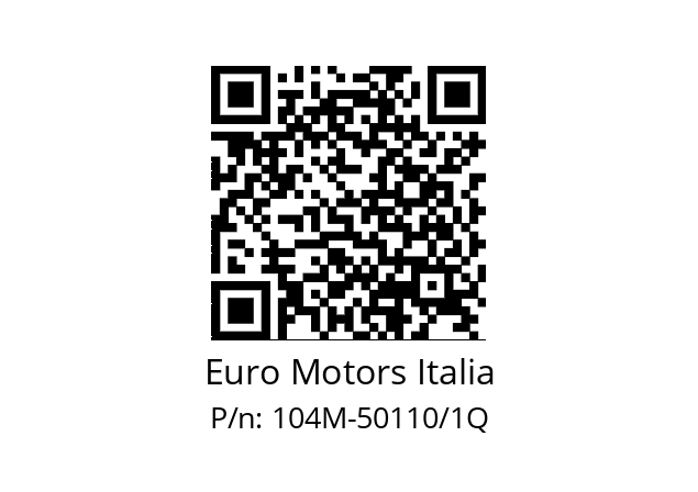   Euro Motors Italia 104M-50110/1Q