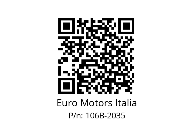   Euro Motors Italia 106B-2035