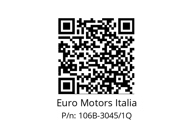   Euro Motors Italia 106B-3045/1Q