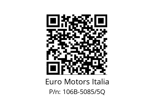   Euro Motors Italia 106B-5085/5Q