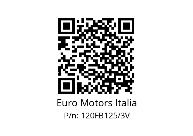   Euro Motors Italia 120FB125/3V