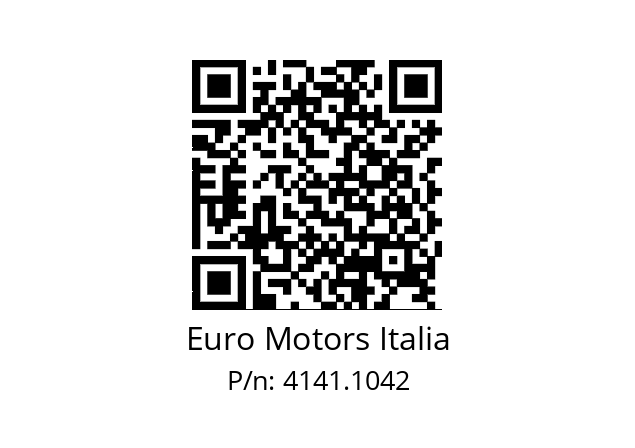  FC83M2025/4 Euro Motors Italia 4141.1042