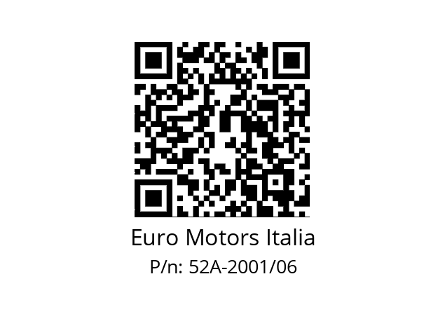   Euro Motors Italia 52A-2001/06