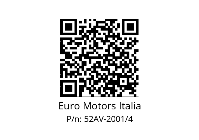   Euro Motors Italia 52AV-2001/4